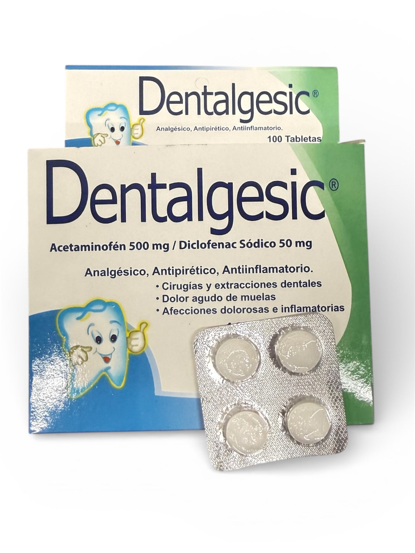 Dentalgestic Blister de 4 tabletas