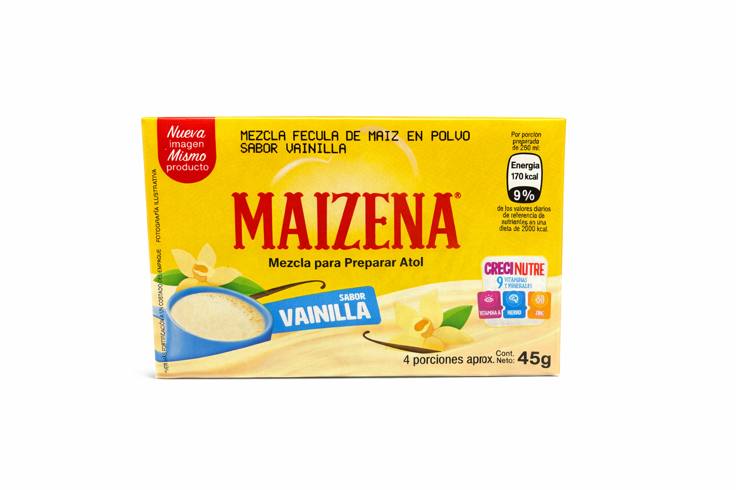 Maizena Salvadoreña Sabor Vainilla 45g