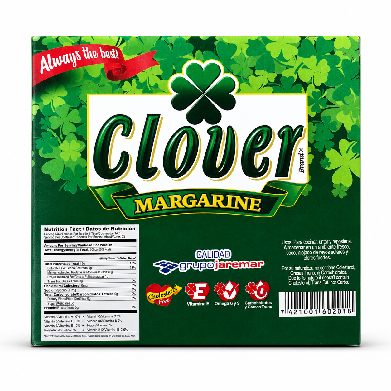 Margarina Clover Brand