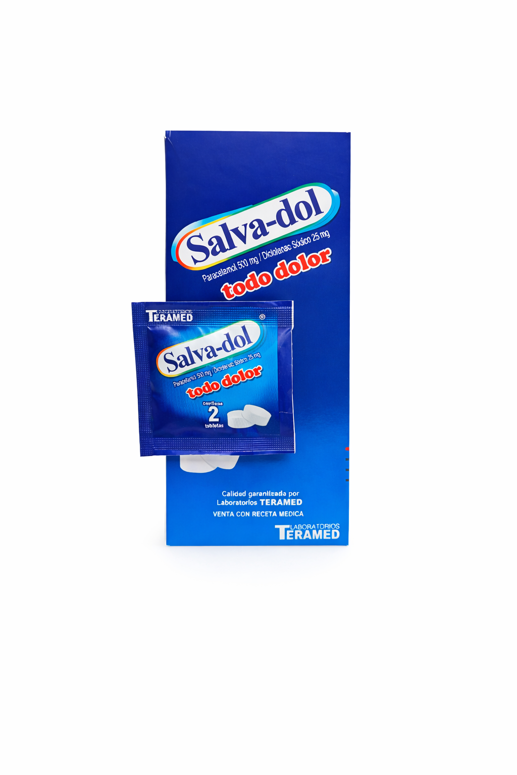 Salvadol Sobre 2 Tabletas