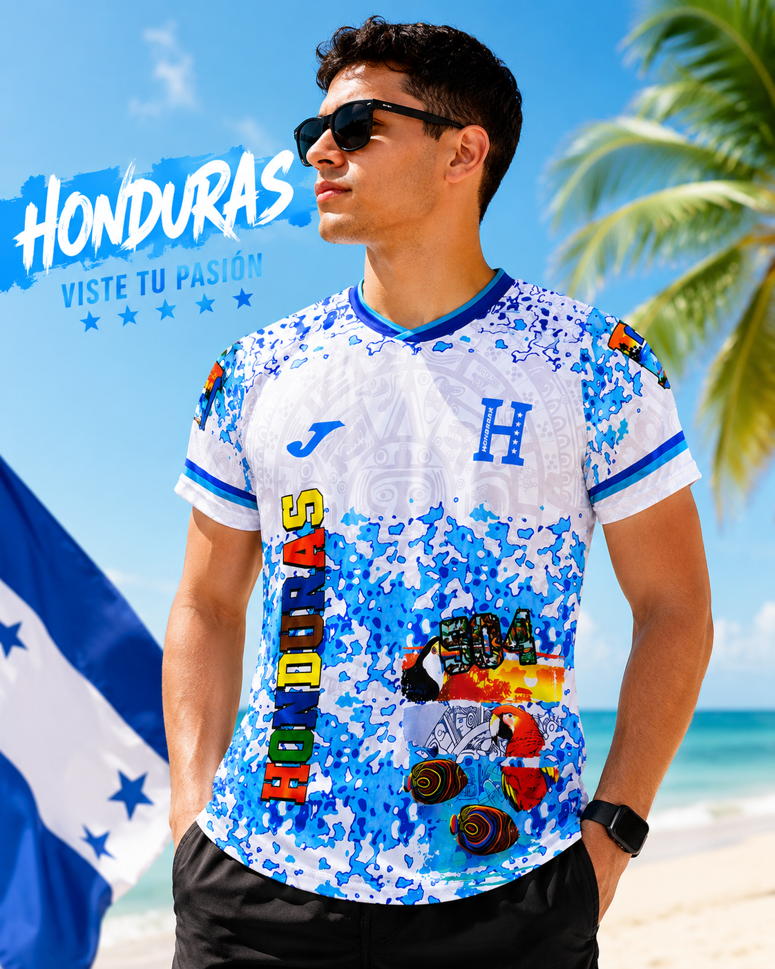 Camisa Deportiva de Honduras