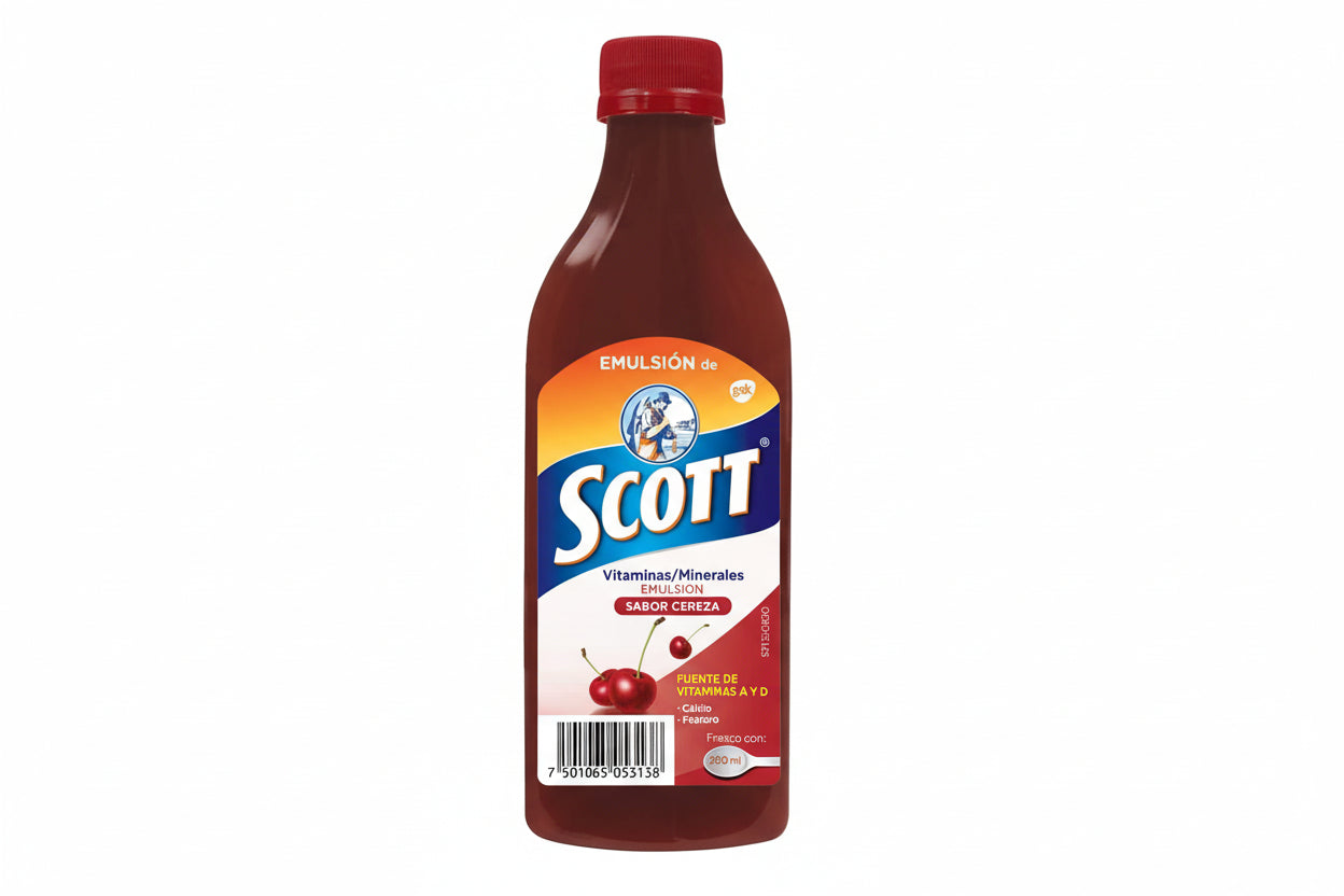 Emulsion de Scott Cereza 200 ml
