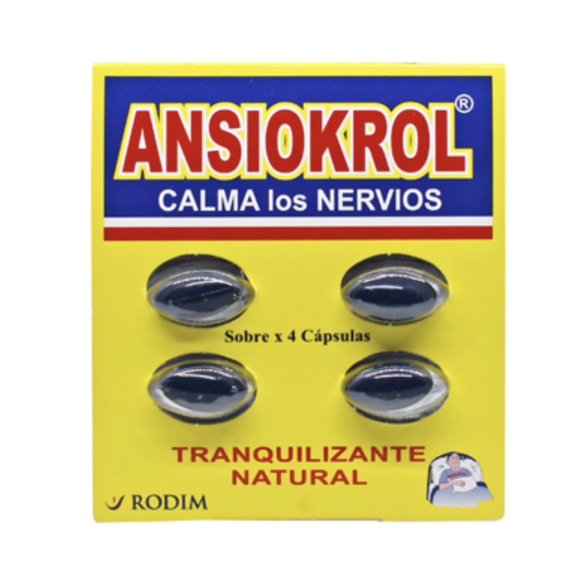 Ansiokrol Blister 4 Capsulas