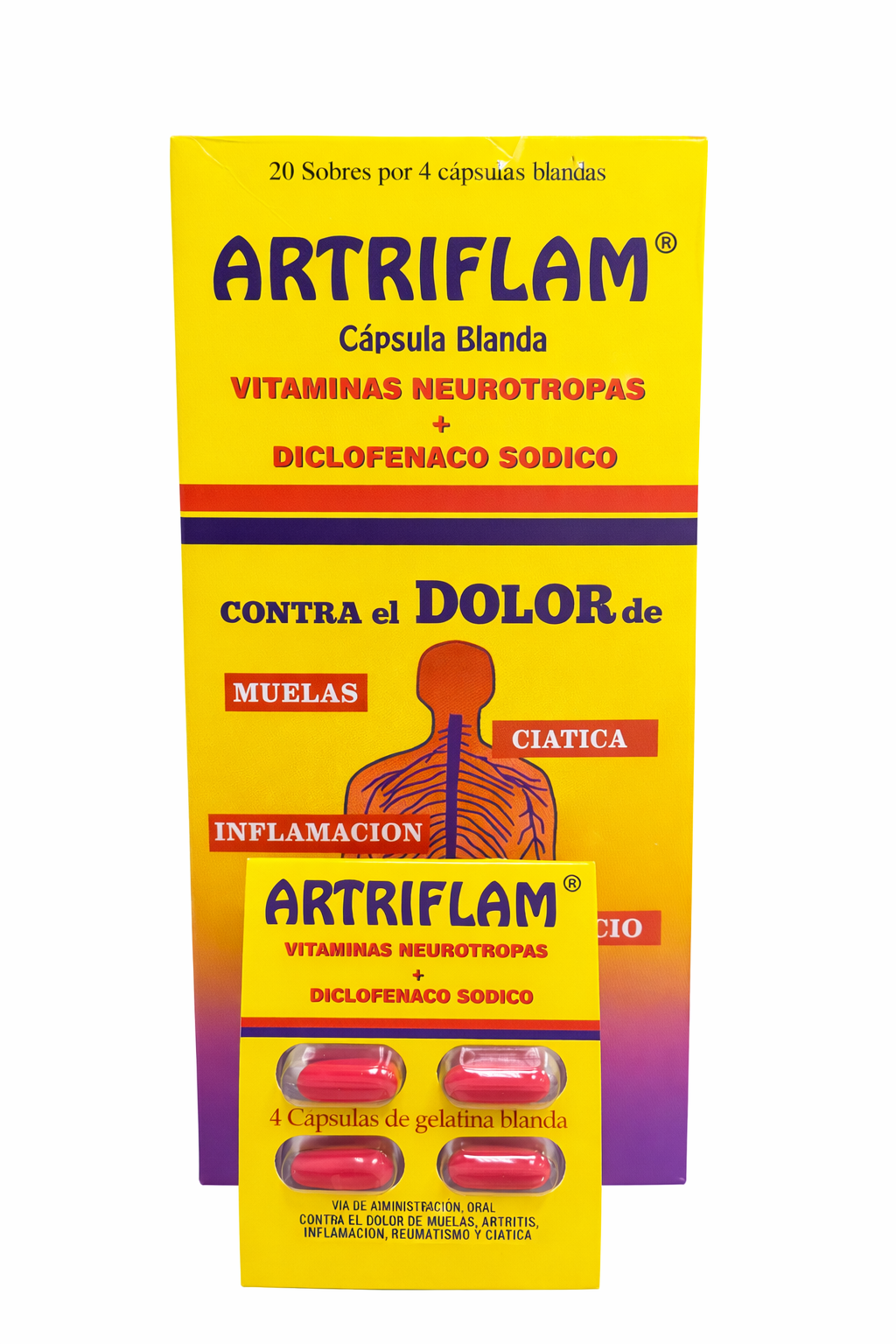 ARTRIFLAM Blister de 4 capsulas