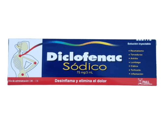 Diclofenac Sodico Inyeccion Unidad