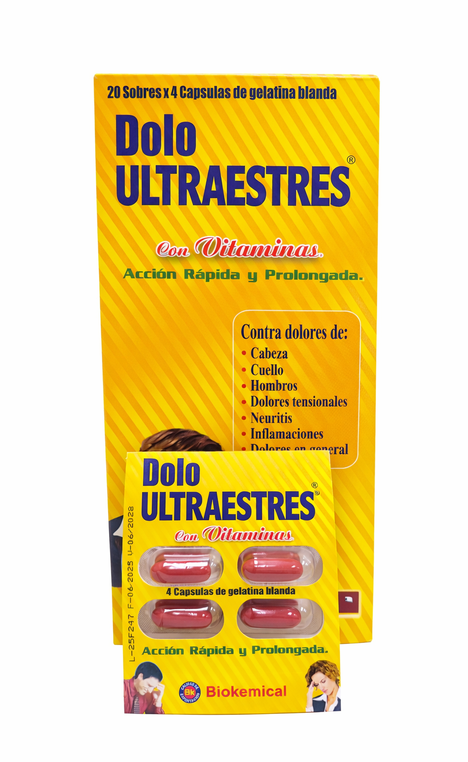 Dolo ULTRAESTRES Blister 4 capsulas
