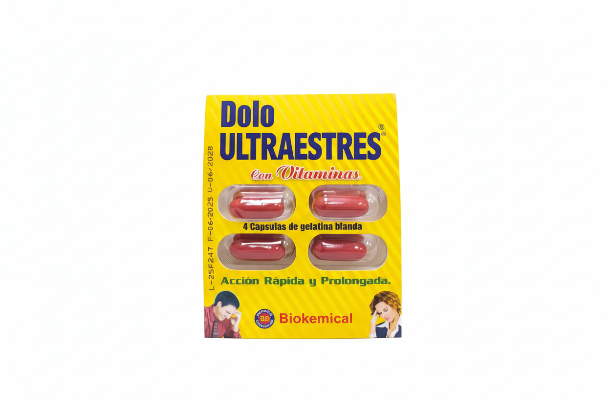 Dolo ULTRAESTRES Blister 4 capsulas
