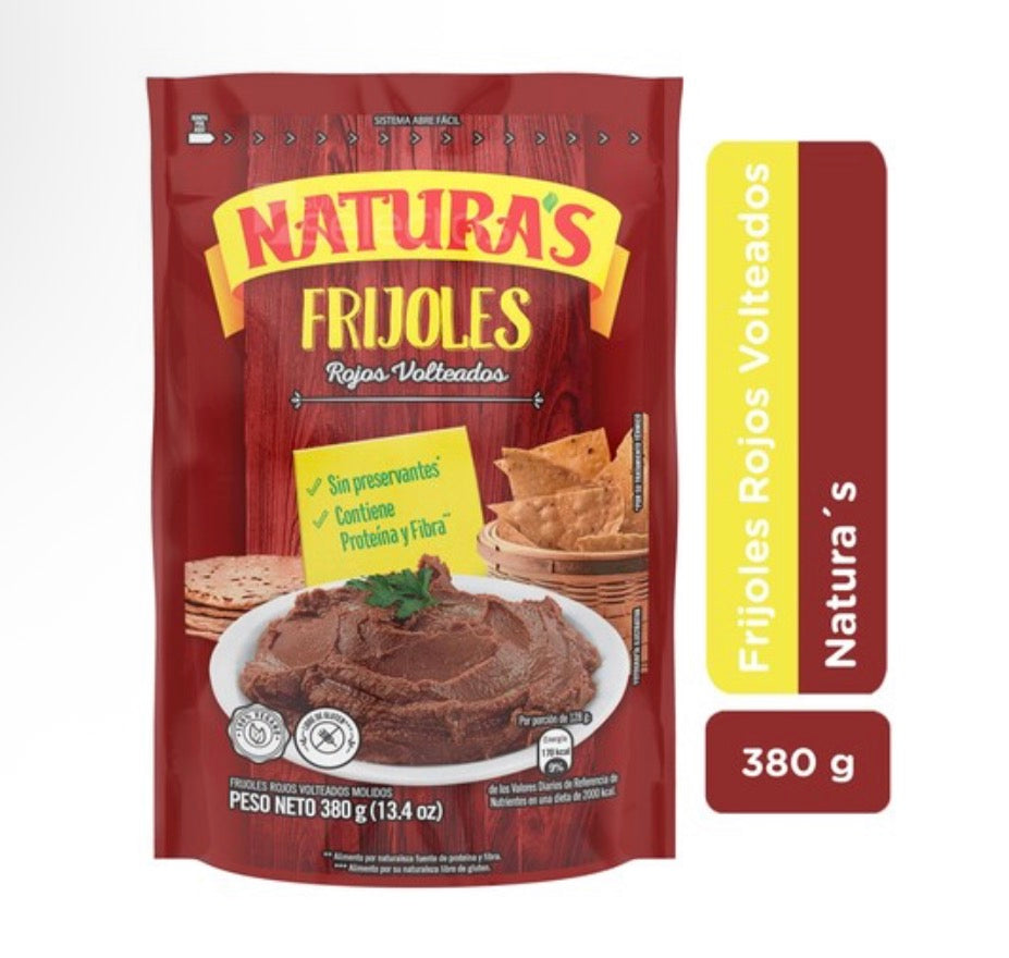 Frijol Rojo Volteado Natura's 380g