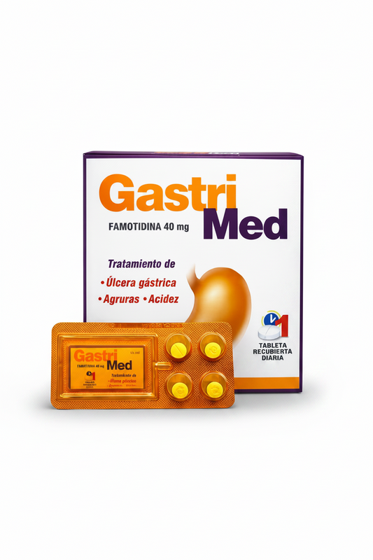 Gastri Med Blister 4 tabletas