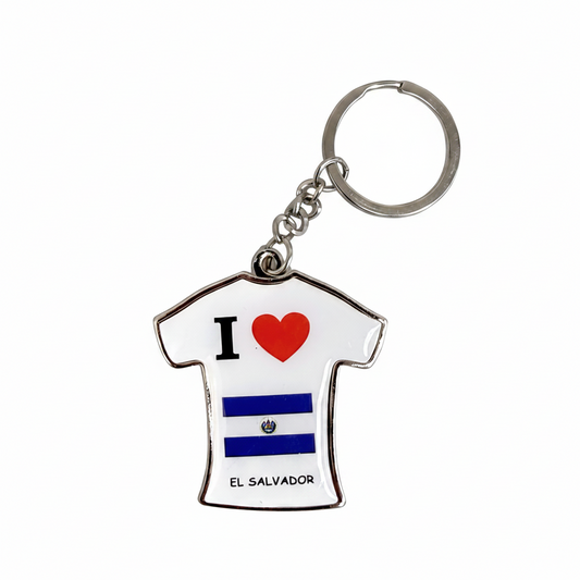 Llavero Camisa Yo ❤️ El Salvador - Unidad