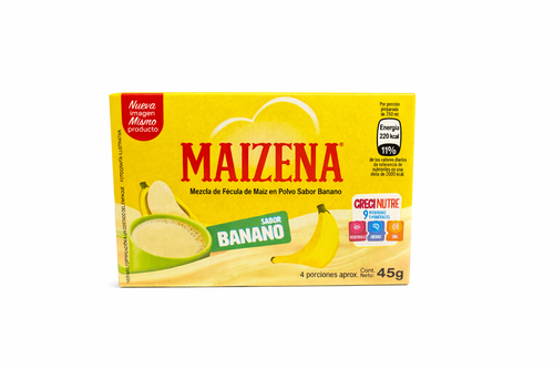 Maizena Salvadoreña Sabor Banano 45g