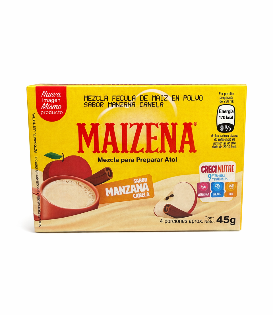 Maizena Manzana y Canela 45g