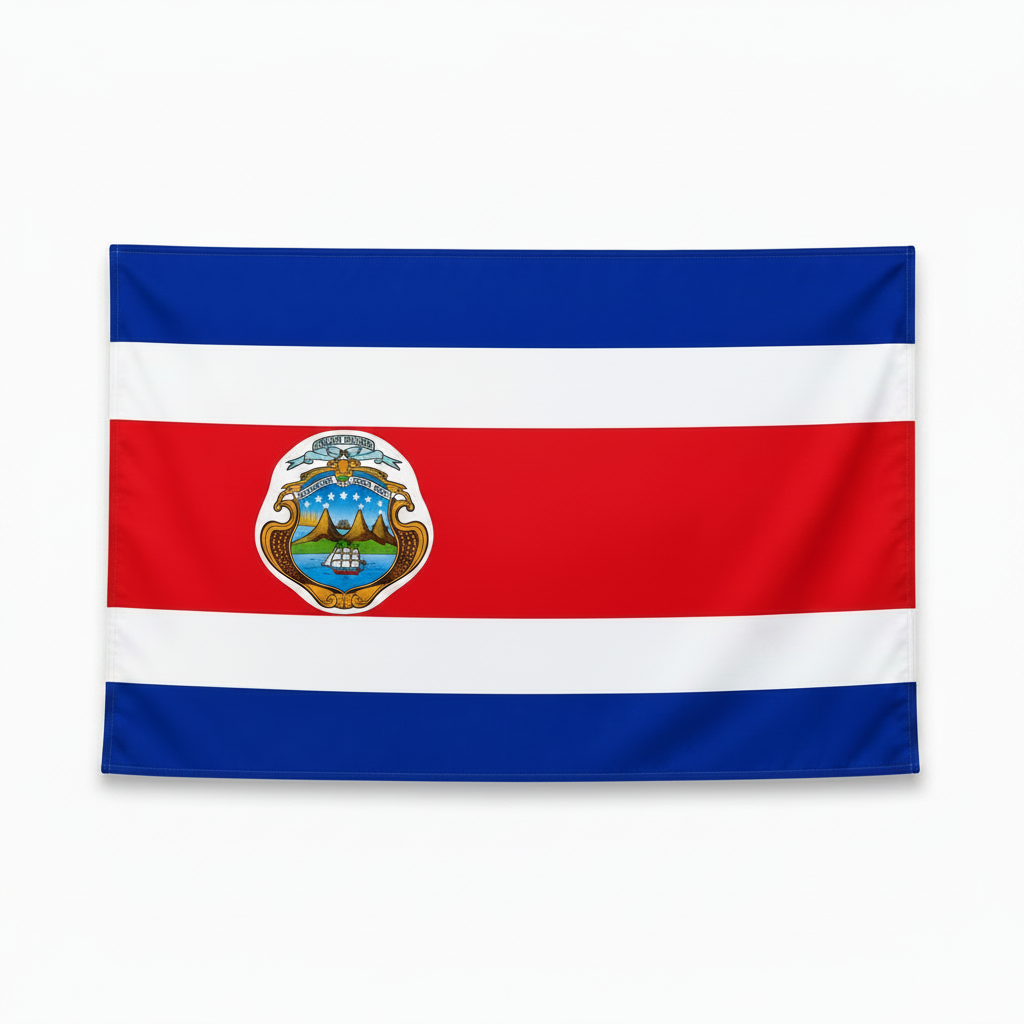 Bandera Grande de Costa Rica