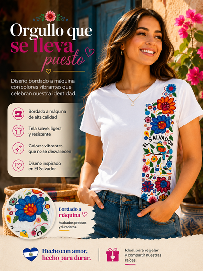 Camisa con Bordado - Blanca