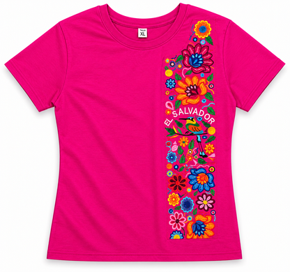 Camisa con Bordado - Rosada