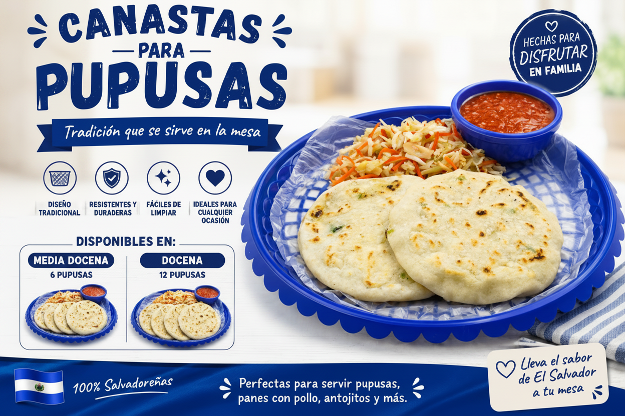 Canastas para Pupusas