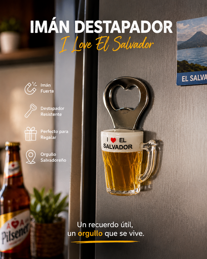 Imán Destapador Jarra de Cerveza