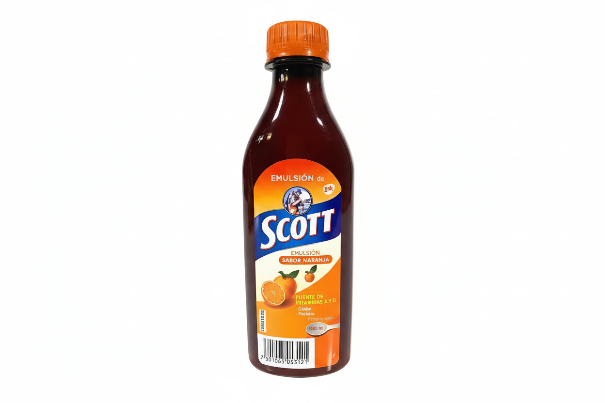 Emulsion de Scott Naranja 200ml