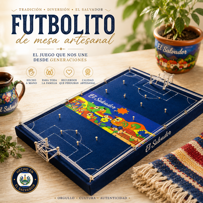 Footbolito Artesanal de Mesa El Salvador
