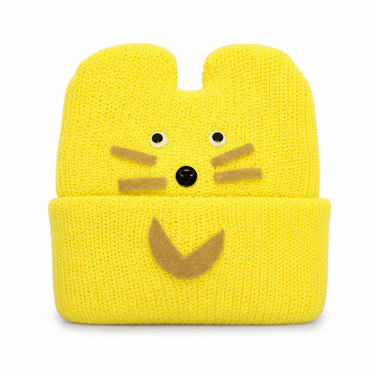 Gorro de Bebe - Amarillo