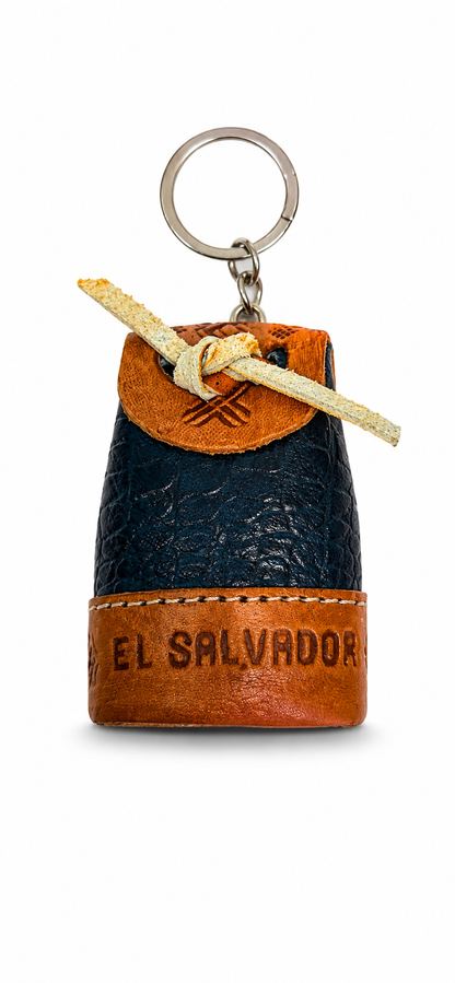 Llavero Bolso de Cuero