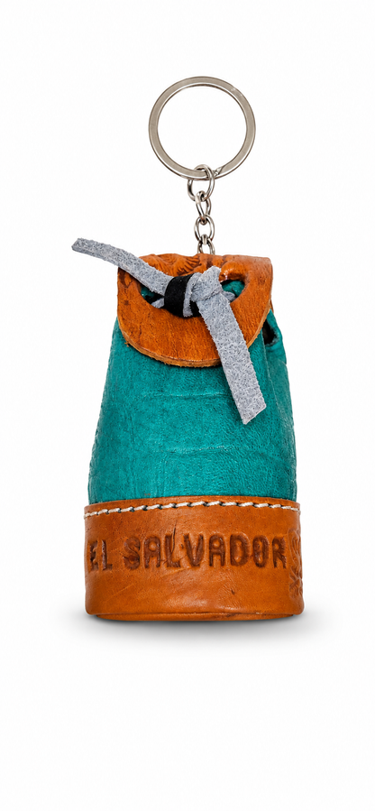 Llavero Bolso de Cuero