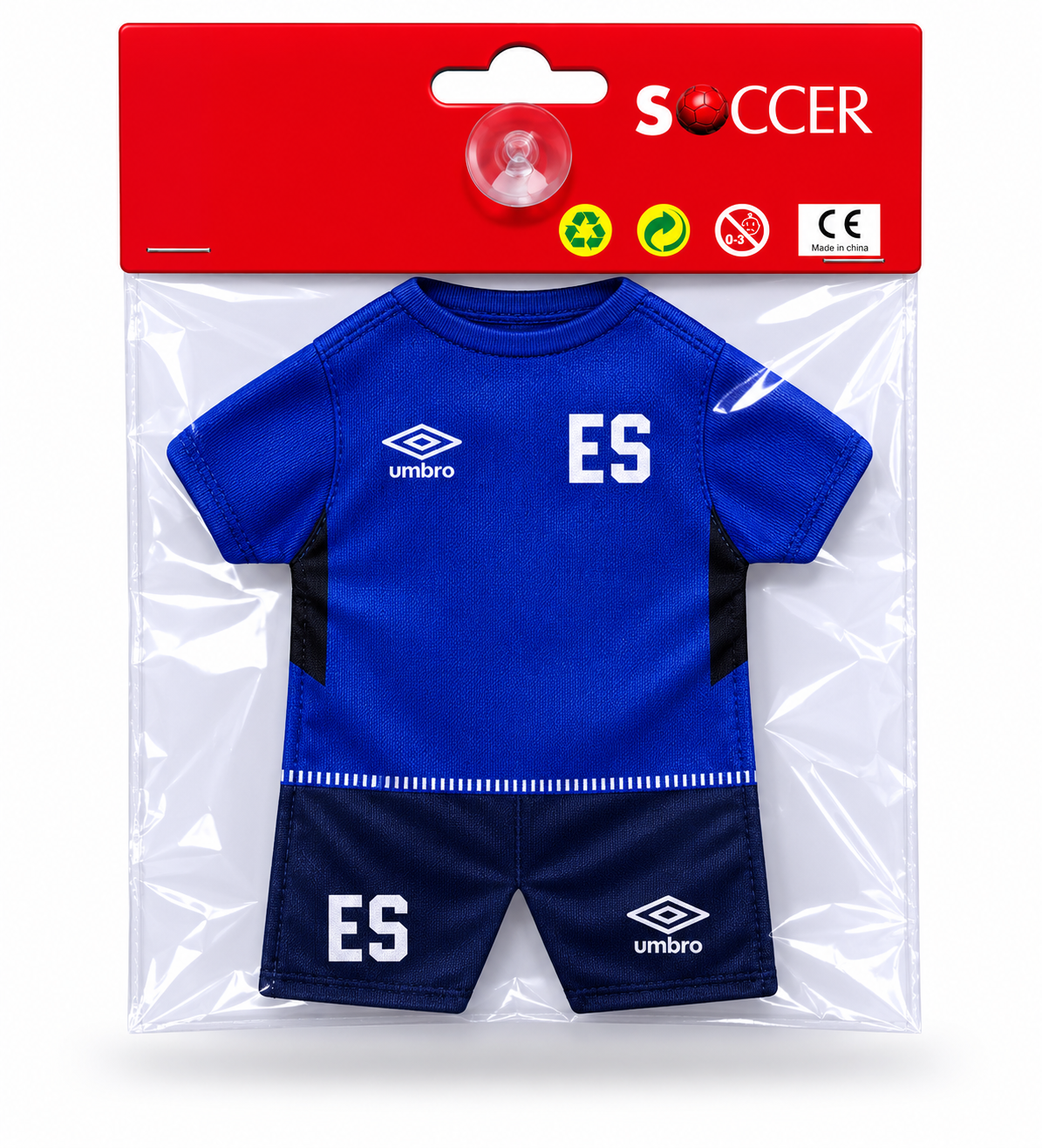 Mini Uniforme de Soccer ES con Ventosa