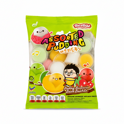 Assorted Pudding  (Pudín Surtido de Frutas)