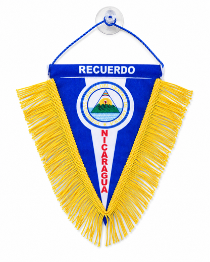 Banderín Decorativo con Ventosa – Recuerdo de País