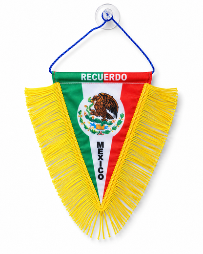 Banderín Decorativo con Ventosa – Recuerdo de País